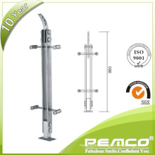 Mall/Company Use variety design stainless steel stair railing post